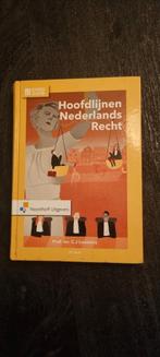 Hoofdlijnen Nederlands Recht - Loonstra, Boeken, Ophalen of Verzenden