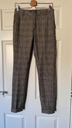 NickJean Amsterdam bruin/zwarte pantalon maat 36, Bruin, NickJean Amsterdam, Ophalen of Verzenden, Zo goed als nieuw