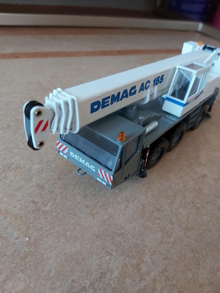 Demag AC155 hydr. 3 assige telescoop kraan van Conrad 1/50, Hobby en Vrije tijd, Modelauto's | 1:50, Ophalen of Verzenden, Nieuw
