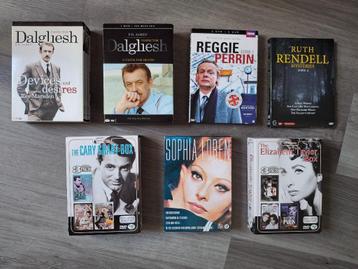 Mooie collectie DVD boxsets – Loren, Taylor, Grant, Dalglies beschikbaar voor biedingen