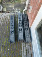 Aco Bestrating Gootjes 5 stuks - 100x12cm, Doe-het-zelf en Verbouw, Buizen en Afvoer, Ophalen, Afvoer, Gebruikt, Pvc