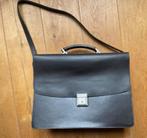 Leren aktetas, Ophalen of Verzenden, 17 inch of meer, Gebruikt, Aktetas