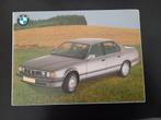 Ansichtkaart, BMW 730i, gelopen,, Verzamelen, Ansichtkaarten | Themakaarten, Gelopen, Voertuig, Verzenden, 1980 tot heden
