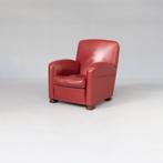Luxe lounge fauteuil 'Tabarin' voor Poltrona Frau, 75 tot 100 cm, Gebruikt, Leer, 75 tot 100 cm