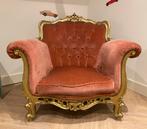 Mooie Antieke Barok Stoel Troon Fauteuil, Antiek en Kunst, Antiek | Meubels | Stoelen en Banken, Ophalen