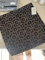 Kussenhoes 50x50 Jacquard - set van 2, Ophalen of Verzenden, Nieuw, Zwart, Vierkant