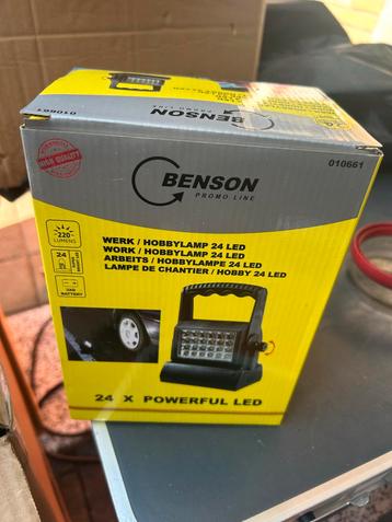 Benson Werk/Hobbylamp 24 LED - Nieuw beschikbaar voor biedingen