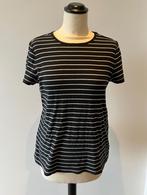 Heel goed zwart wit streep Ralph Lauren dames shirt L 38 40, Maat 38/40 (M), Zwart, Ophalen of Verzenden, Zo goed als nieuw
