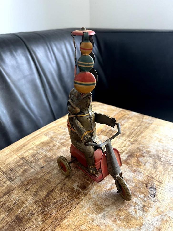 Metalen Olifant, Antiek en Kunst, Antiek | Speelgoed, Ophalen of Verzenden