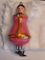 Kerstversiering vrouwtje op clip, Diversen, Ophalen of Verzenden, Gebruikt