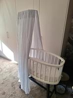 Kidsmill wieg met piekstok en klamboe en matras, Ophalen, Gebruikt