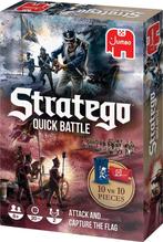 Jumbo Stratego Quick Battle - Bordspel, Hobby en Vrije tijd, Gezelschapsspellen | Bordspellen, Een of twee spelers, Ophalen of Verzenden
