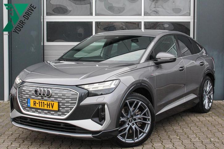 Audi Q4 Sportback e-tron 40 S edition 77 kWh | S-Line & 12 M, Auto's, Audi, Bedrijf, Te koop, Q4 e-tron, ABS, Achteruitrijcamera
