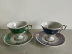 2 porseleinen  “Engelse” theekopjes 100% gaaf, Antiek en Kunst, Antiek | Servies los, Ophalen of Verzenden