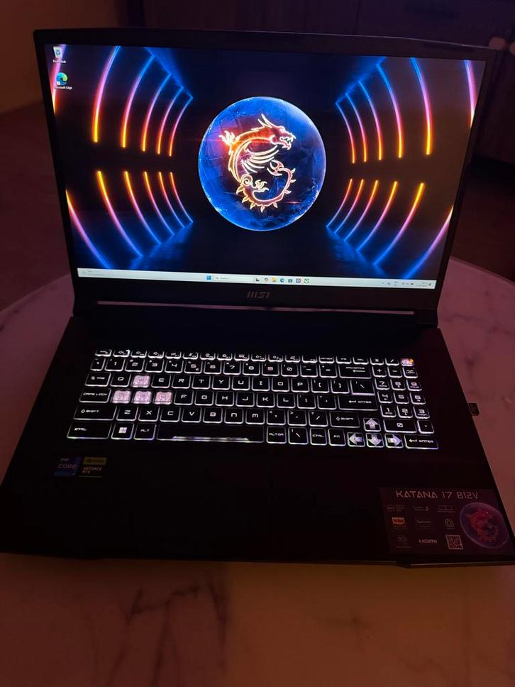 MSI | i7 | RTX 4070 | 16GB RAM | 1TB SSD | 144Hz, Computers en Software, Windows Laptops, Gebruikt, 17 inch of meer, SSD, 3 tot 4 Ghz