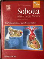 Sobotta Atlas of Human Anatomy, Boeken, Wetenschap, Nieuw, Overige wetenschappen, Ophalen, R. Putz and R. Pabst