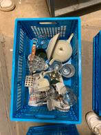 Diverse Keukenspullen in Krat, Ophalen, Gebruikt, Overige typen, Glas