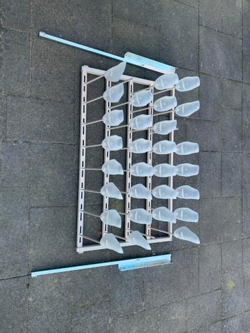 Uitschuifbaar schoenenrek PAX kast te koop! - afbeelding 2