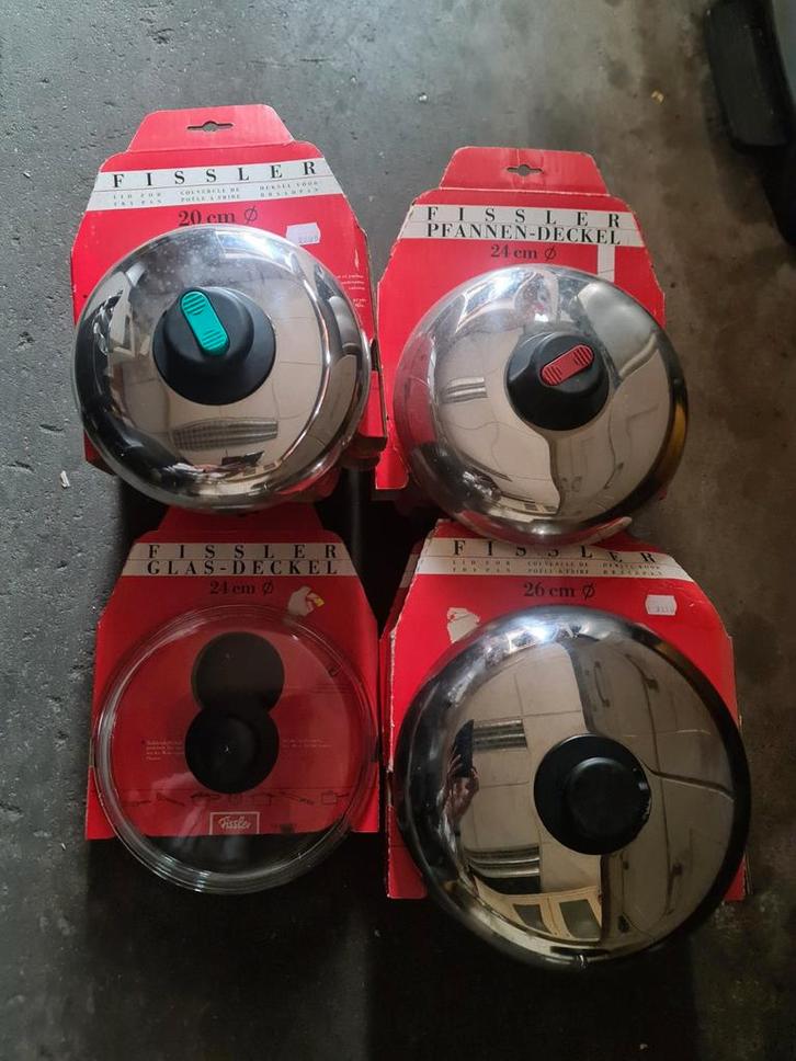 Fissler Pannendeksel - Diverse Maten, Huis en Inrichting, Keuken | Keukenbenodigdheden, Nieuw, Ophalen of Verzenden