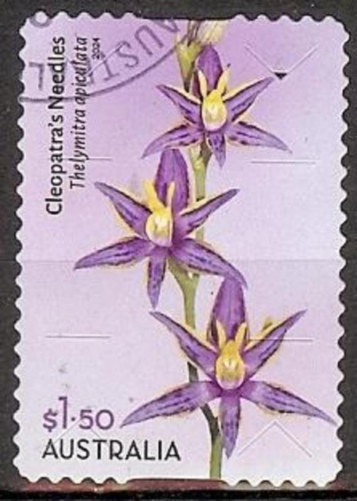 603 Australië 2025 Native Orchids s/a, Postzegels en Munten, Postzegels | Oceanië, Gestempeld, Verzenden
