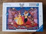 Ravensburger puzzel 1000 stukjes Belle en het beest, Ophalen of Verzenden, Zo goed als nieuw, Legpuzzel