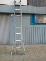 Dirks ladder, Doe-het-zelf en Verbouw, Ladders en Trappen, Ophalen of Verzenden, Gebruikt, 4 meter of meer