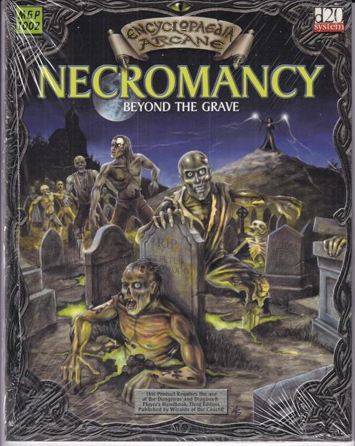 Encyclopaedia arcane: necromancy beyond the grave  MGP1002, Hobby en Vrije tijd, Gezelschapsspellen | Overige, Nieuw, Verzenden