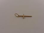 Gouden hanger kruisje                                   G117, Gebruikt, ., Ophalen of Verzenden, .