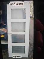 Nieuwe Opdek Binnendeur met Glas, Minder dan 80 cm, 215 cm of meer, Binnendeur, Nieuw
