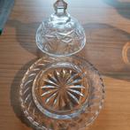 kristallen botervloot/ stolp, Antiek en Kunst, Antiek | Glas en Kristal, Ophalen