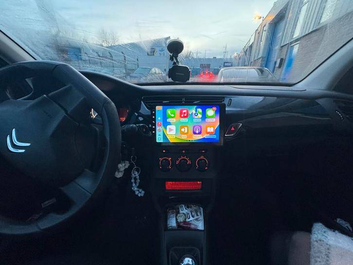 CarPlay/Android Auto Autoradio Citroen C3, Auto diversen, Autoradio's, Gebruikt, Ophalen of Verzenden