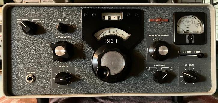Collins 51S-1 HF ontvanger., Telecommunicatie, Zenders en Ontvangers, Gebruikt, Ontvanger, Ophalen