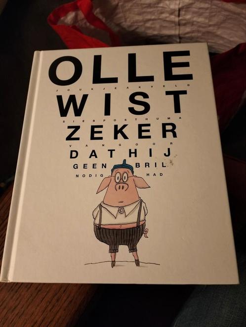 Joukje Akveld - Olle wist zeker dat hij geen bril nodig had, Boeken, Prentenboeken en Plaatjesalbums, Zo goed als nieuw, Ophalen of Verzenden