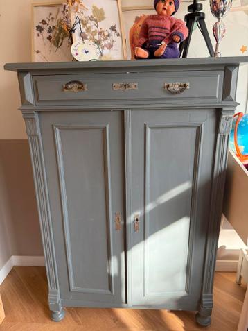 Brocante meidenkast - afbeelding 2