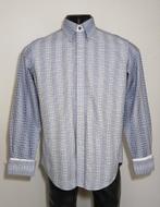 Exclusief blauw gedessinneerd overhemd van Robert Graham, Kleding | Heren, Verzenden, Zo goed als nieuw, Blauw, Halswijdte 38 (S) of kleiner
