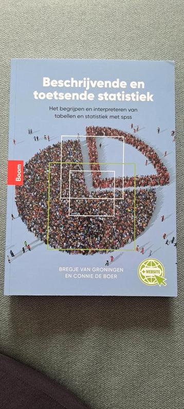 Beschrijvende en toetsende statistiek - Nieuw! beschikbaar voor biedingen