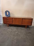 Vintage lowboard jaren 60 180cm lang, Huis en Inrichting, Ophalen, ,, Zo goed als nieuw, ,