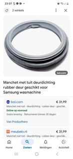 Wasmachine  rubber  vervangen, Doe-het-zelf en Verbouw, Buizen en Afvoer, Ophalen of Verzenden, Zo goed als nieuw, Minder dan 2 meter