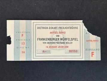 WWII Olympisch Ticket Nazi Spelen, 1936 beschikbaar voor biedingen