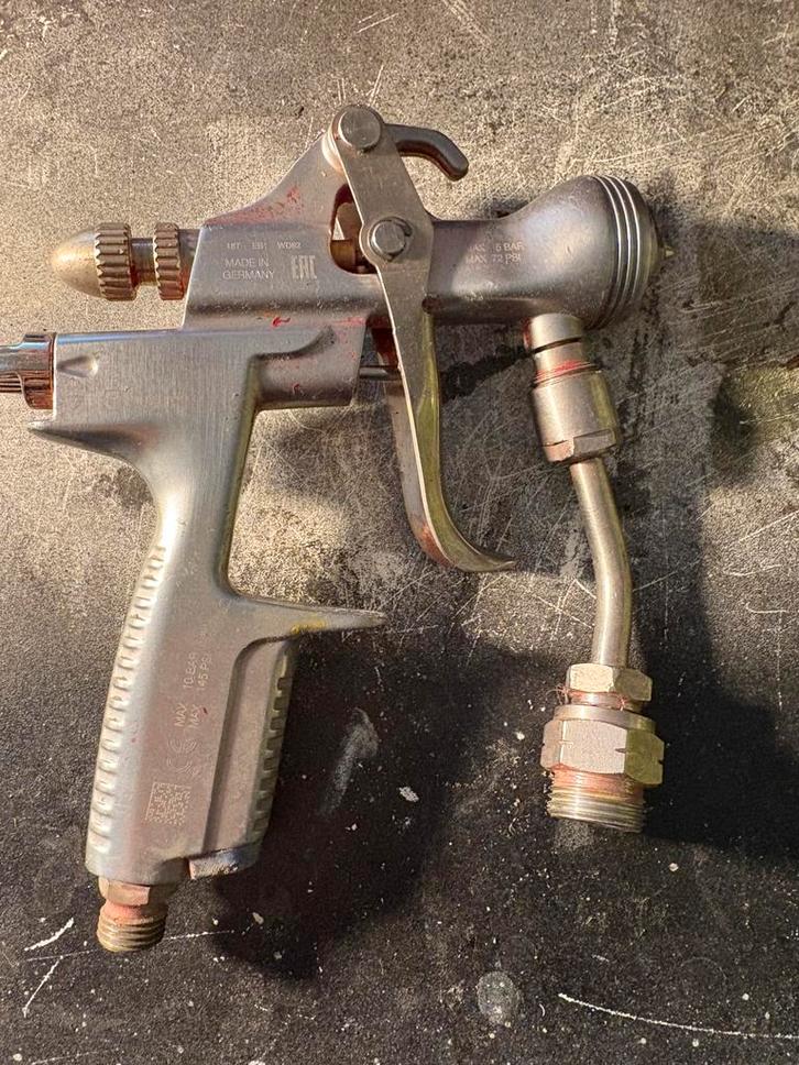 SATA Jet 1000 K RP spuitpistool – gebruikt, Doe-het-zelf en Verbouw, Verf, Beits en Lak, Zo goed als nieuw, Verf, Minder dan 5 liter