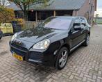 Porsche Cayenne Turbo 2005, Auto's, Automaat, Cayenne, Zwart, Leder