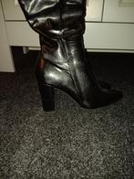 Elegante laarzen met hak, Hoge laarzen, Zwart, Ophalen of Verzenden, Zo goed als nieuw