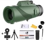 High-Power 80x100 Monoculair – Haarscherp & Compact, Ophalen of Verzenden, Nieuw, 20x of meer, Dakkant (recht)