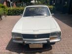 Peugeot 504 van 1973, gerestaureerd., Auto's, Voorwielaandrijving, Leder en Stof, Wit, Overige kleuren