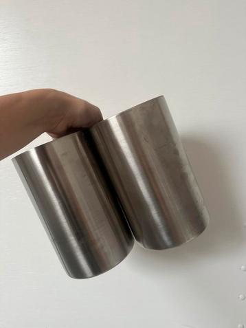 Wijnkoeler metaal 2x ikea beschikbaar voor biedingen