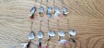 10x ultra Light handgebouwde Colorado voorn baars spinners, Watersport en Boten, Ophalen of Verzenden, Nieuw, Overige typen