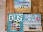 3 boeken over VW retro camperbusjes, Ophalen of Verzenden, Gelezen, Overige onderwerpen