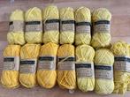 12x Scheepjes Softfun Denim - Geel, Ophalen of Verzenden, Nieuw, Breien of Haken, Wol of Garen