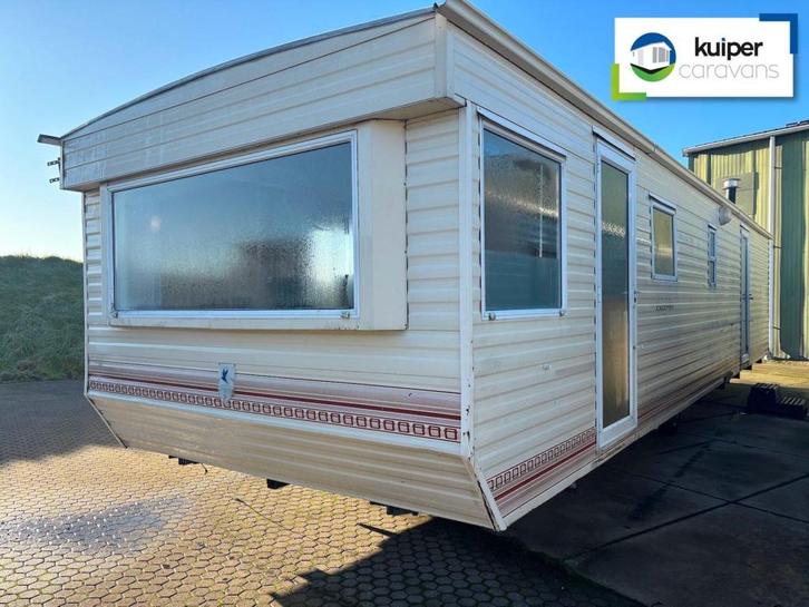 BK BlueBird 11 x 3m 3 slaapkamers, Caravans en Kamperen, Stacaravans