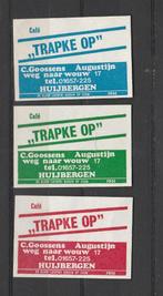 Lucifermerken, Huijbergen  (1096), Verzamelen, Verzenden, Zo goed als nieuw, Luciferdoosjes of -merken